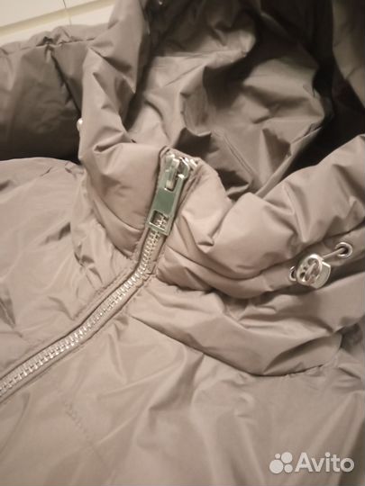 Пуховик женский XS 44 новый Син