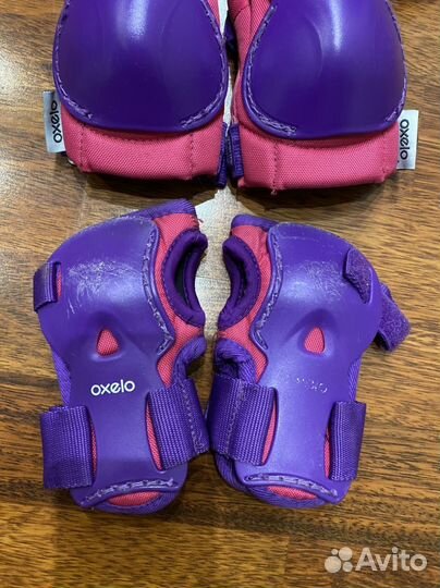 Защита для роликов + шлем oxelo