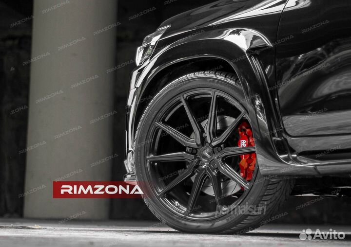 Кованые диски R22 на Крузак 200