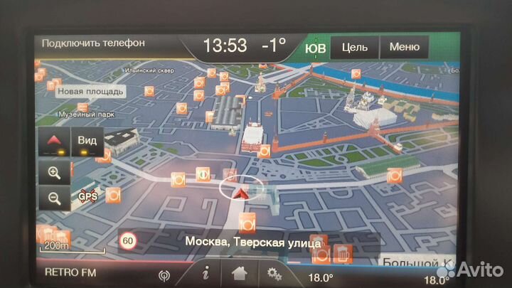 Навигационные карты Форд Линкольн Sync Cинк 2023