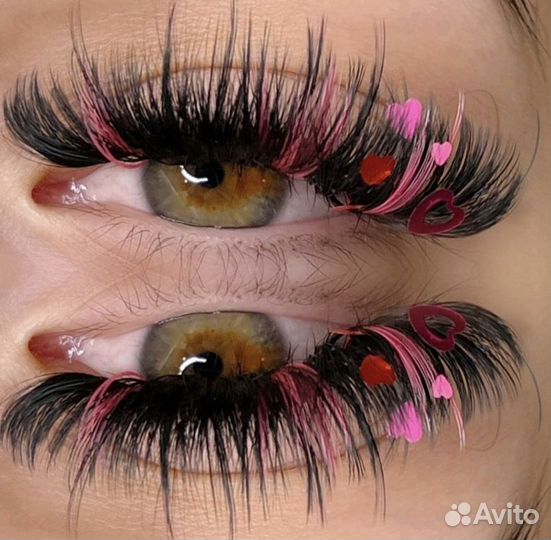 Наращивание ресниц модель