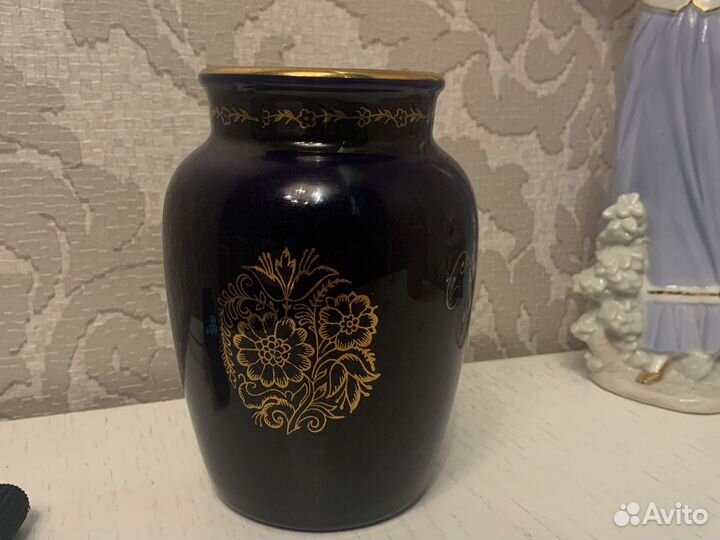 Ваза кобальт лфз
