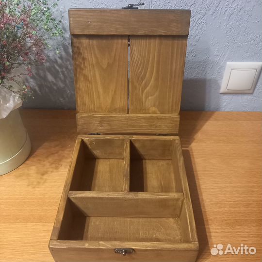 Подарочный ящик деревянный