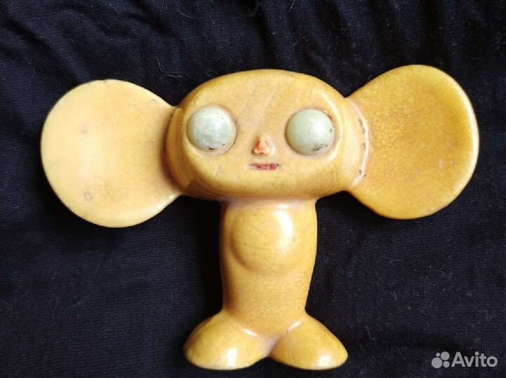 Игрушка чебурашка СССР