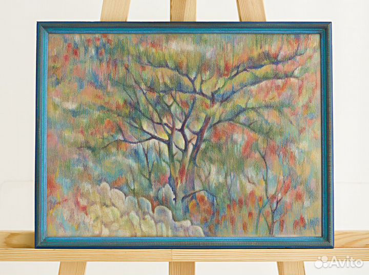 Картина «Древо Жизни» (оригинал) в раме 32,5х42,5