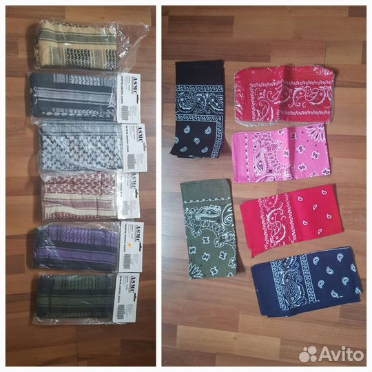 Арафатки и банданы в ассортименте