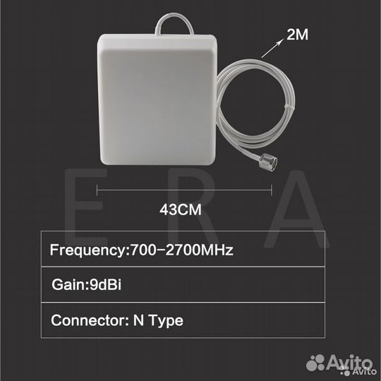 Усиление связи и интернета 2G/3G/4G/LTE (репитер)