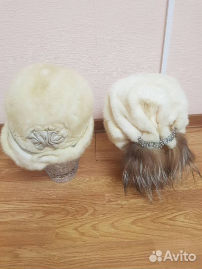 Шапка меховая женская бу