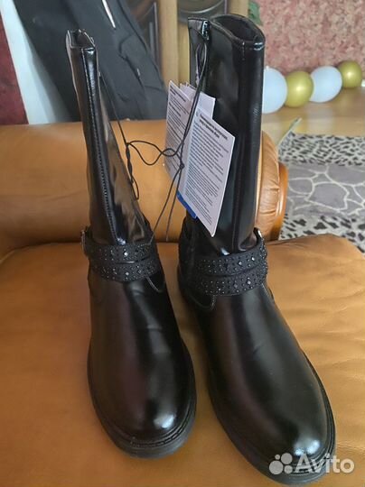 Сапоги осенние подростковые для девочек