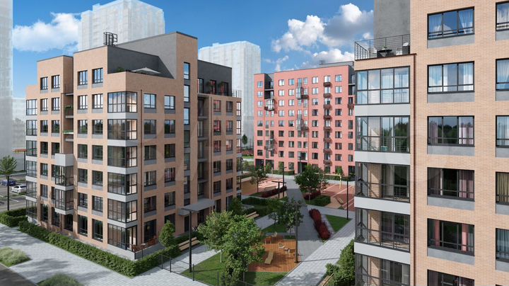 Квартира-студия, 34,7 м², 1/9 эт.