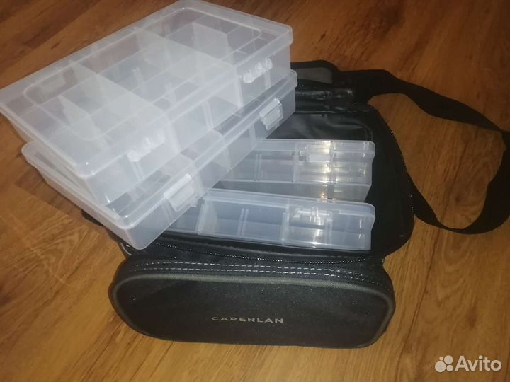 Сумка рыболовная с коробками