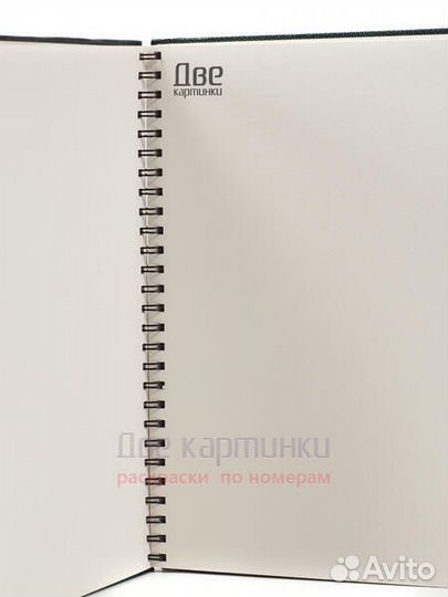 Скетчбук для рисования на спирали 35 листов 160 гр