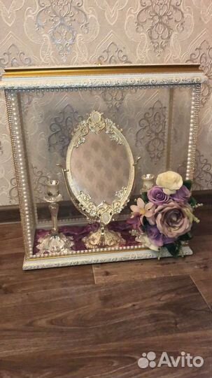 Зеркало в наборе, для свадьбы