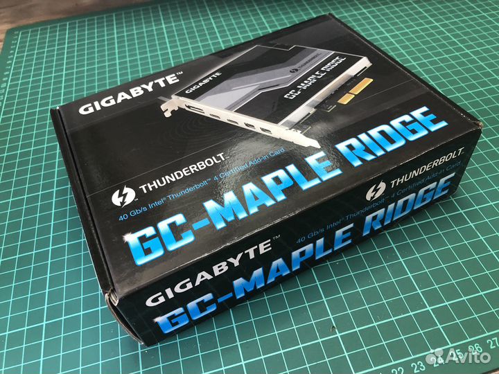 Thunderbolt 4, карта Gigabyte GC-Maple Ridge