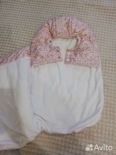 Конверт зимний в коляску на выписку