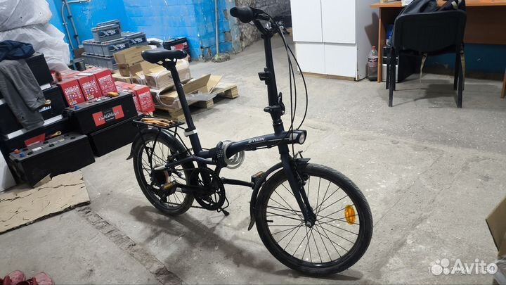 Складной велосипед btwin tilt 500