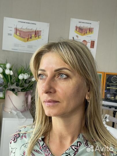 Перманентный макияж бровей