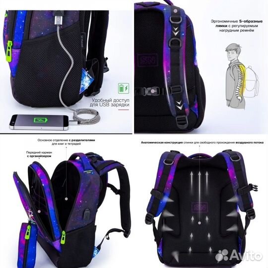 Рюкзак школьный