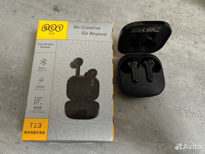 Блютуз наушники QCY T13