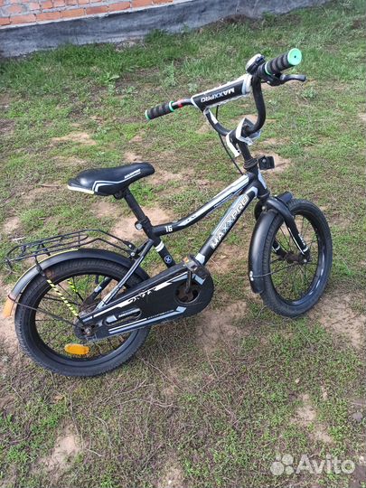 Детский велосипед бу 16 колеса