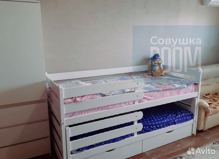 Кровать выдвижная экологичная