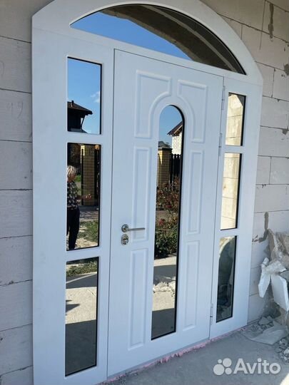 Входная Арочная дверь с Терморазрывом