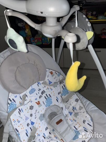 Детские электронные качели