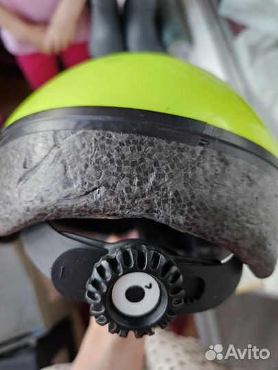 Шлем детский S зелёный