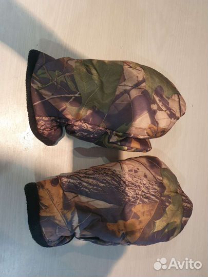 Теплые варежки