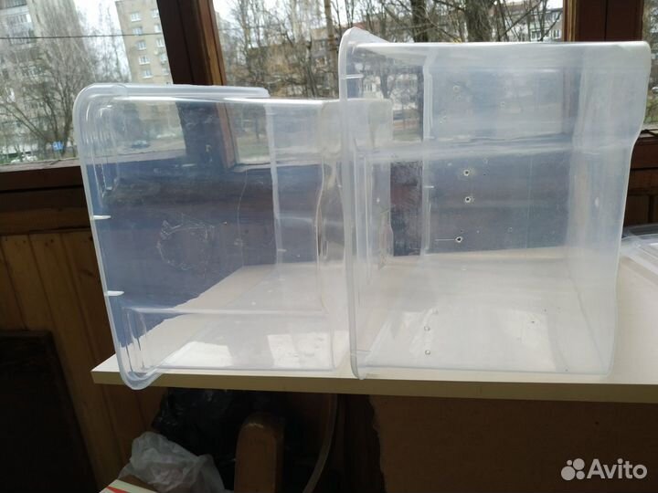 Ящики пластиковые хозяйственные