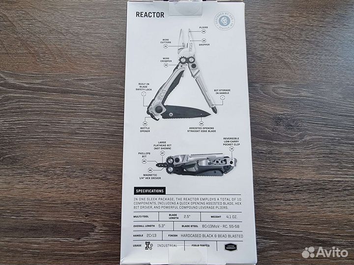 Мультитул SOG Reactor RC1001