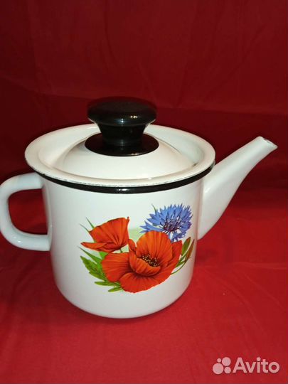 Чайник эмалированный 1л