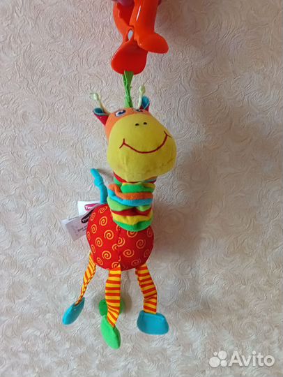 Подвесные игрушки tiny love, Lamaze, жирафик