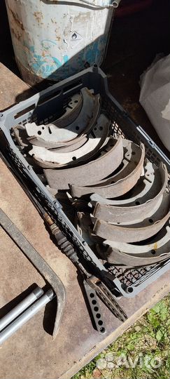 Тормозные колодки задние ваз 2107