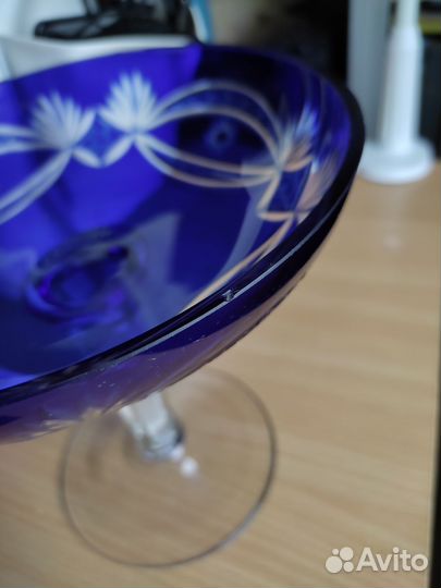 Ваза,цветное стекло СССР