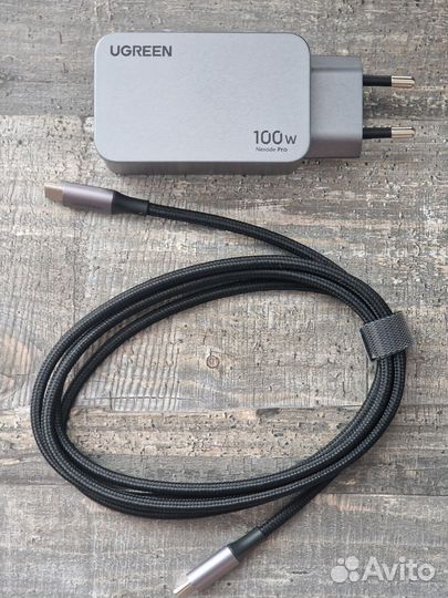 Зарядное устройство Ugreen X757 Pro 100W GaN