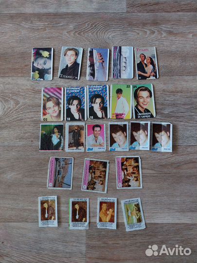 Вкладыши от жвачек 90 х