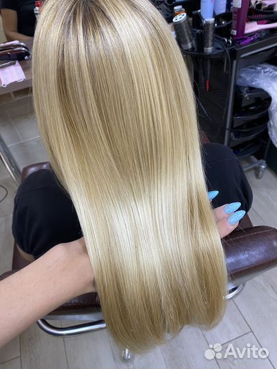 Кератиновое выпрямление ботокс волос нанопластика