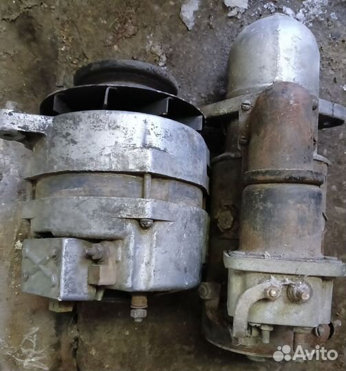 Стартер на москвич