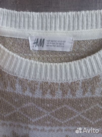 Джемпер H&M р.146/152