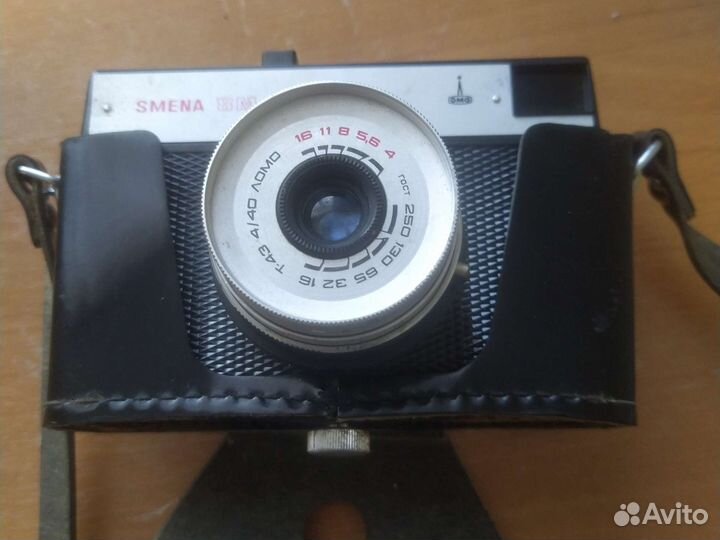 Советский фотоаппарат смена 8м ломо