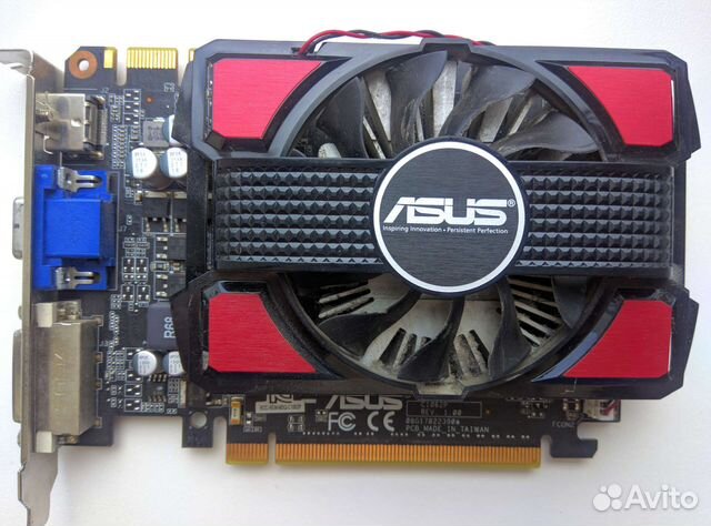 Видеокарта Asus GeForce GTS 450 купить в Омске | Электроника | Авито