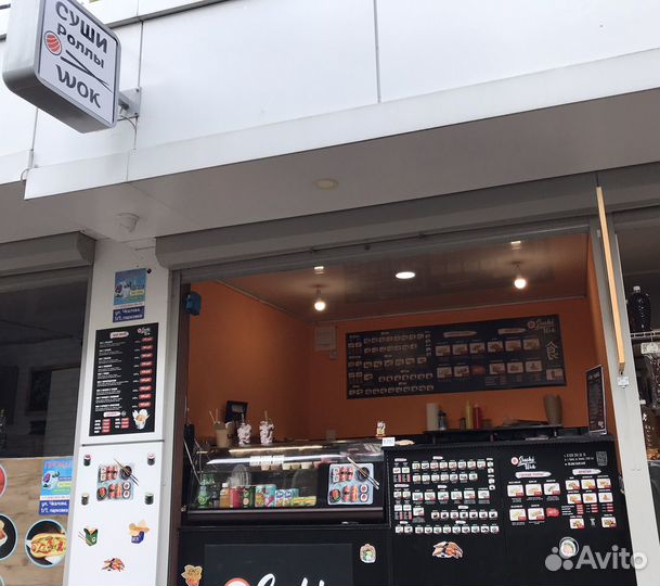 Павильон, суши, общепит, кафе