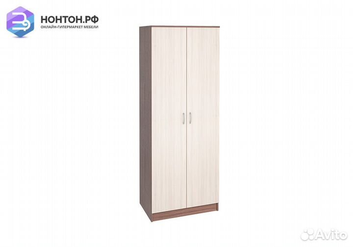 Шкаф 2-х створчатый Ронда шк-2 ясень шимо темный