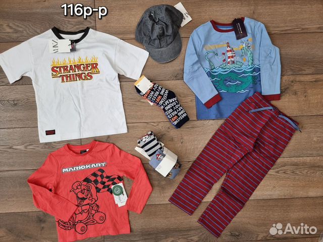 Одежда для мальчика 116 - 134+ кеды 33 + кепка