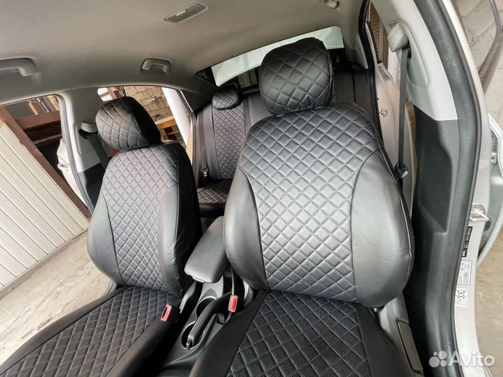 Авточехлы хендай солярис киа рио