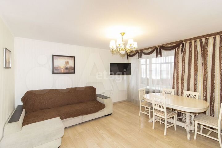 3-к. квартира, 75,1 м², 6/9 эт.
