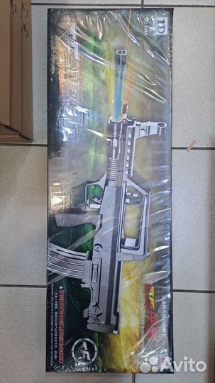 Автомат пневматический детский аук с фонариком 998