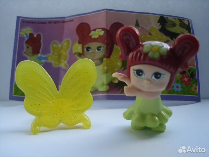 Игрушка из киндер Феи малышки 2015