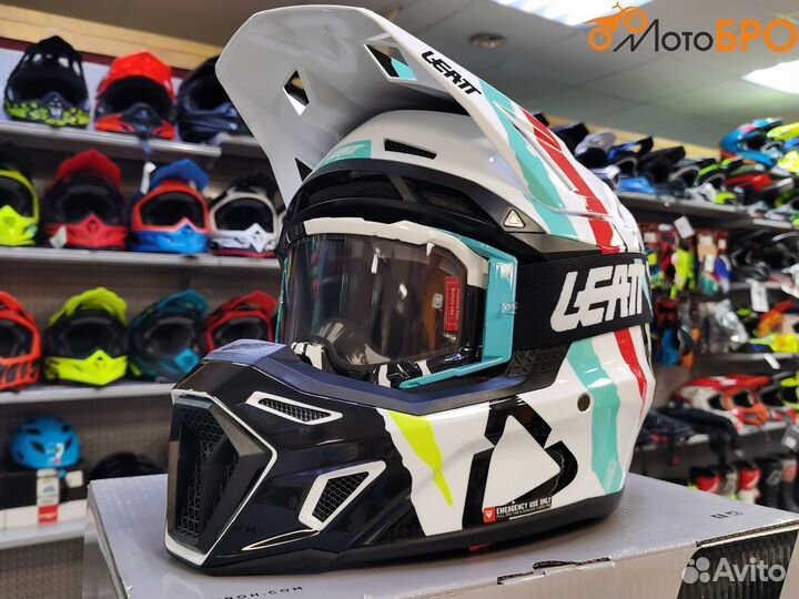 Шлем кроссовый Leatt Moto 8.5 Tiger